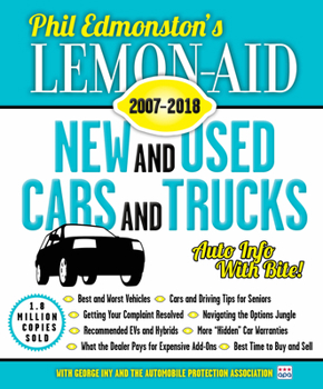 Paperback Lemon-Aid New and Used Cars and Trucks 2007-2018 Book
