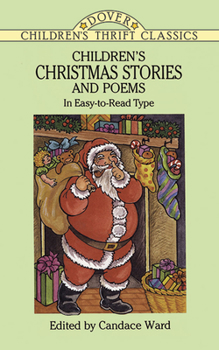 Paperback Children's Christmas Stories and Poems: In Easy-To-Read Type Book