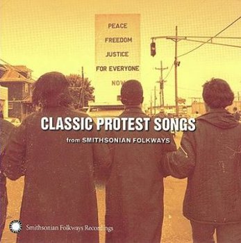Music - CD Classic Protest Songs from Smithsonian Folkways Book