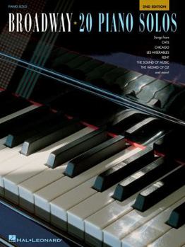 Paperback Broadway: 20 Piano Solos Book