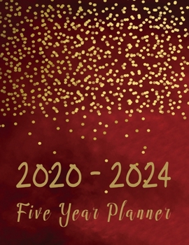 Paperback 2020-2024 Five Year Planner: Yearly Monthly Planner 5 Years-Go Beyond Your Horizon: 60 Months Yearly Planner Monthly Calendar, Agenda Schedule Orga Book