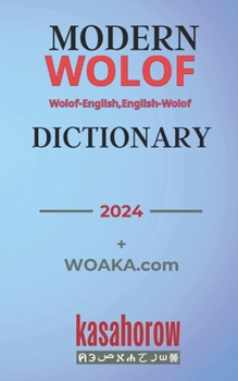 Paperback Modern Wolof Dictionary: Wolof-English, English-Wolof Book