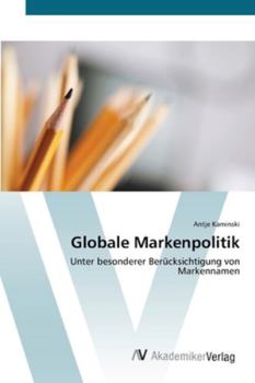 Paperback Globale Markenpolitik [German] Book