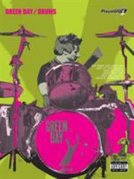 Paperback Green Day Authentic Drums Playalong Book