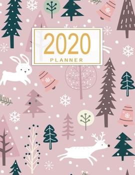 2020 Planner: Weekly & Monthly Planner, Calendar Views, Notes and Address Christmas Planner