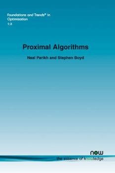 Paperback Proximal Algorithms Book