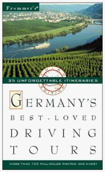 Paperback Frommer's Germany's Best-Loved Driving Tours [With Color Coded Map] Book