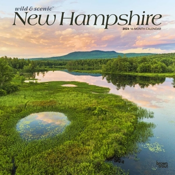 Calendar New Hampshire Wild & Scenic 2024 Square Book