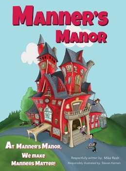 Hardcover Manner's Manor [Large Print] Book