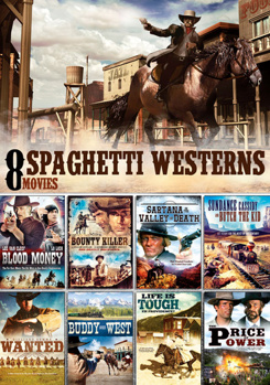 DVD 8-Movie Spaghetti Western Collection Book
