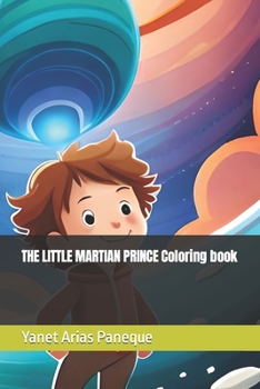 Paperback THE LITTLE MARTIAN PRINCE Coloring book