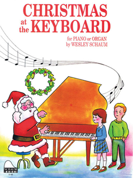 Paperback Christmas at the Keyboard: Level 1 Elementary Level Book