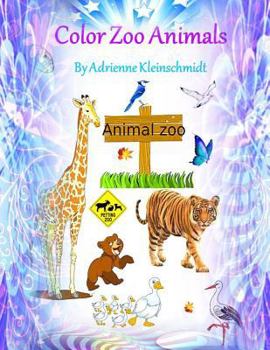 Paperback Color Zoo Animals! Book