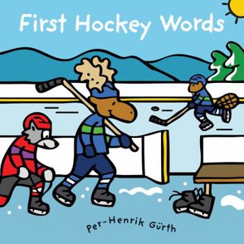Hardcover First Hockey Words Book