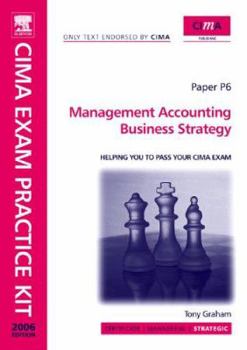 Paperback CIMA Exam Practice Kit Management Accounting Business Strategy Paper P6 Book