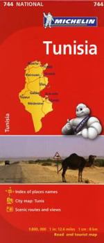 Map Michelin Tunisia Book