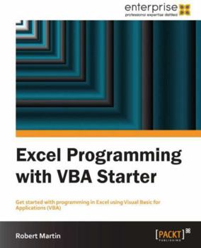 Paperback Excel Programming with VBA Starter Book