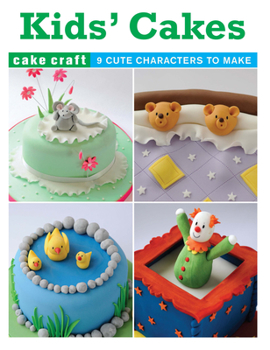 Paperback Kids' Cakes Book