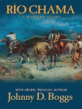 Hardcover Rio Chama: A Western Story (Thorndike Press Large Print Western) [Large Print] Book