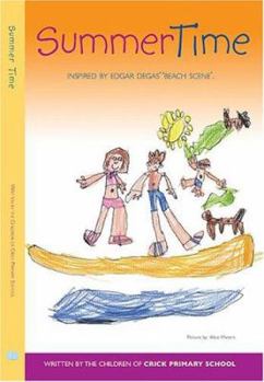 Paperback Summer Time - Inspired by Degas' Beach Scene Book