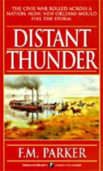 Paperback Distant Thunder [Large Print] Book