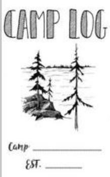 Paperback Camp Log: Log your important camp moments Book