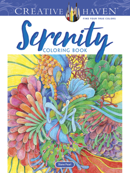 Paperback Creative Haven Serenity Coloring Book