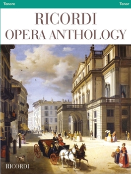 Paperback Ricordi Opera Anthology: Tenor and Piano Book