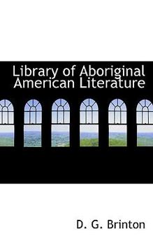 Paperback Library of Aboriginal American Literature Book