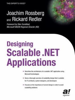 Paperback Designing Scalable .NET Applications Book