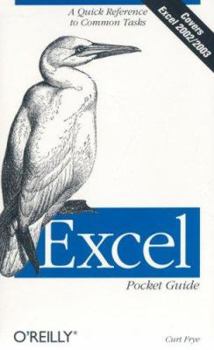 Paperback Excel Pocket Guide Book