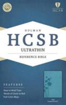 Imitation Leather Ultrathin Reference Bible-HCSB Book