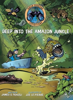 Hardcover Deep Into the Amazon Jungle Book