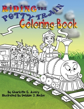 Paperback Riding The Potty Train: Coloring book