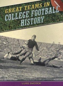 Paperback Great Teams in College Football History Book
