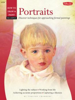 Paperback Oil & Acrylic: Portraits Book