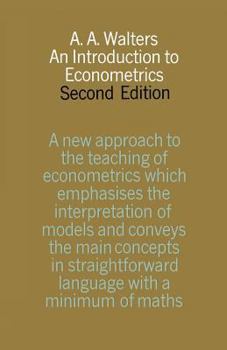 Paperback An Introduction to Econometrics Book