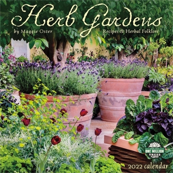Calendar Herb Gardens 2022 Wall Calendar: Recipes & Herbal Folklore Book