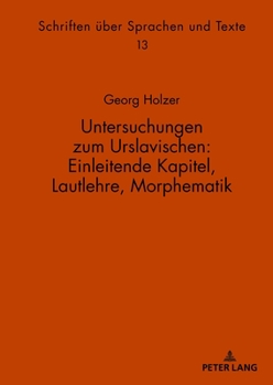 Paperback Untersuchungen Zum Urslavischen: Einleitende Kapitel, Lautlehre, Morphematik [German] Book