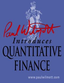 Paperback Paul Wilmott on Quantitative Finance [With CD] Book