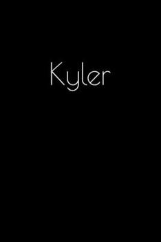 Paperback Kyler: Notebook / Journal / Diary - 6 x 9 inches (15,24 x 22,86 cm), 150 pages. Personalized for Kyler. Book