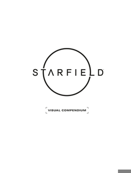 Hardcover Starfield Visual Compendium Book