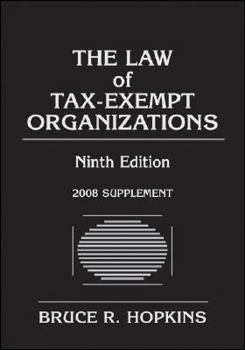 Paperback The Law of Tax-Exempt Organizations, 2008 Supplement Book