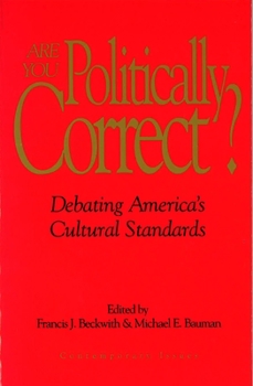 Paperback Are You Politically Correct? Book