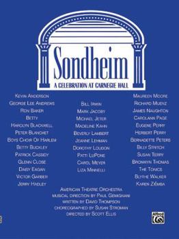 Sondheim : A Celebration at Carnegie Hall (Vocal Selections)