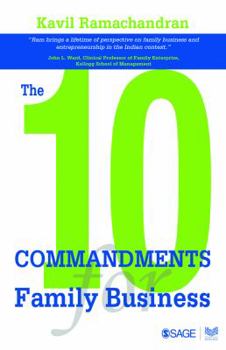 Hardcover The 10 Commandments for Family Business Book