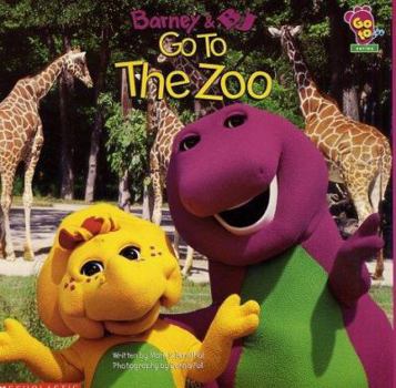 Paperback Barney & BJ Go to the Zoo Book
