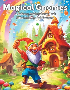 Paperback Magical Gnomes: A Relaxing Adult Coloring Book Filled with Mystical Creatures Book