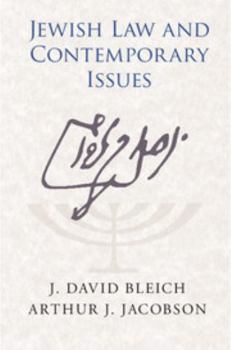 Hardcover Jewish Law and Contemporary Issues Book