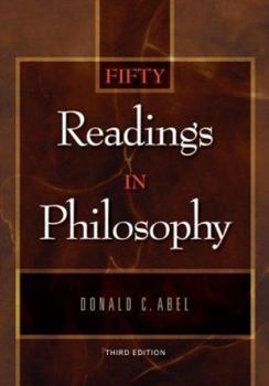 Paperback Fifty Readings in Philosophy Book